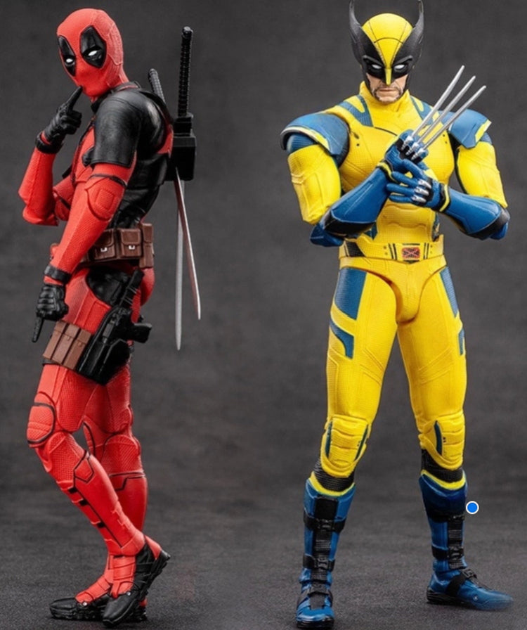 Super Hero Action Figure Collection | Spiderman, Superman, Venom & Deadpool Toys