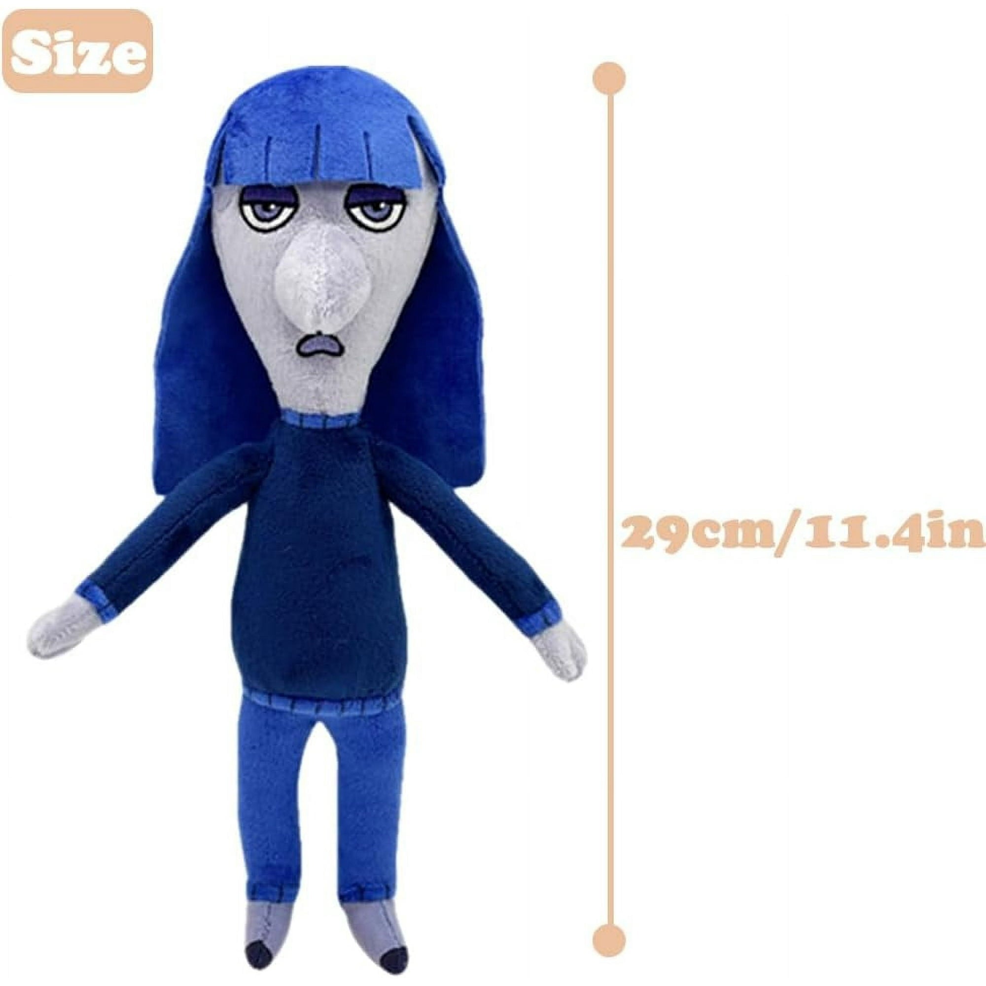 Inside Out 2 Ennui Plush Toy – 11.3" Soft Stuffed Doll Collectible for Kids Ages 3+