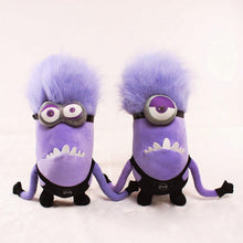 12" Purple Minion Plush Toy Set (2-Pack) – Despicable Me 2 Stuffed Dolls, One Eye & Two Eyes
