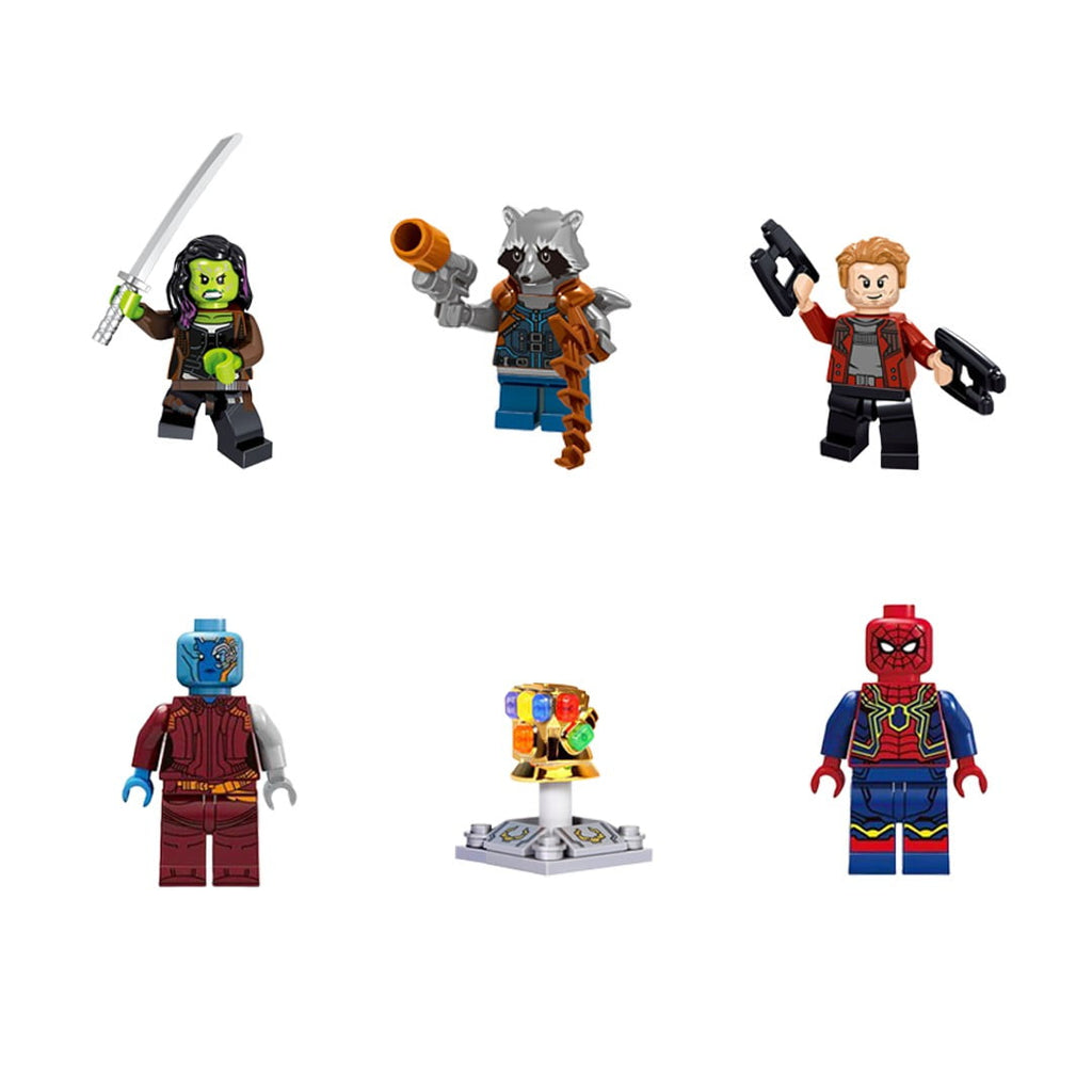 32PCS Superhero Action Figures Building Blocks Set – 1.77–2.95" Mini Collectible Toys with Hulk, Iron Man & More