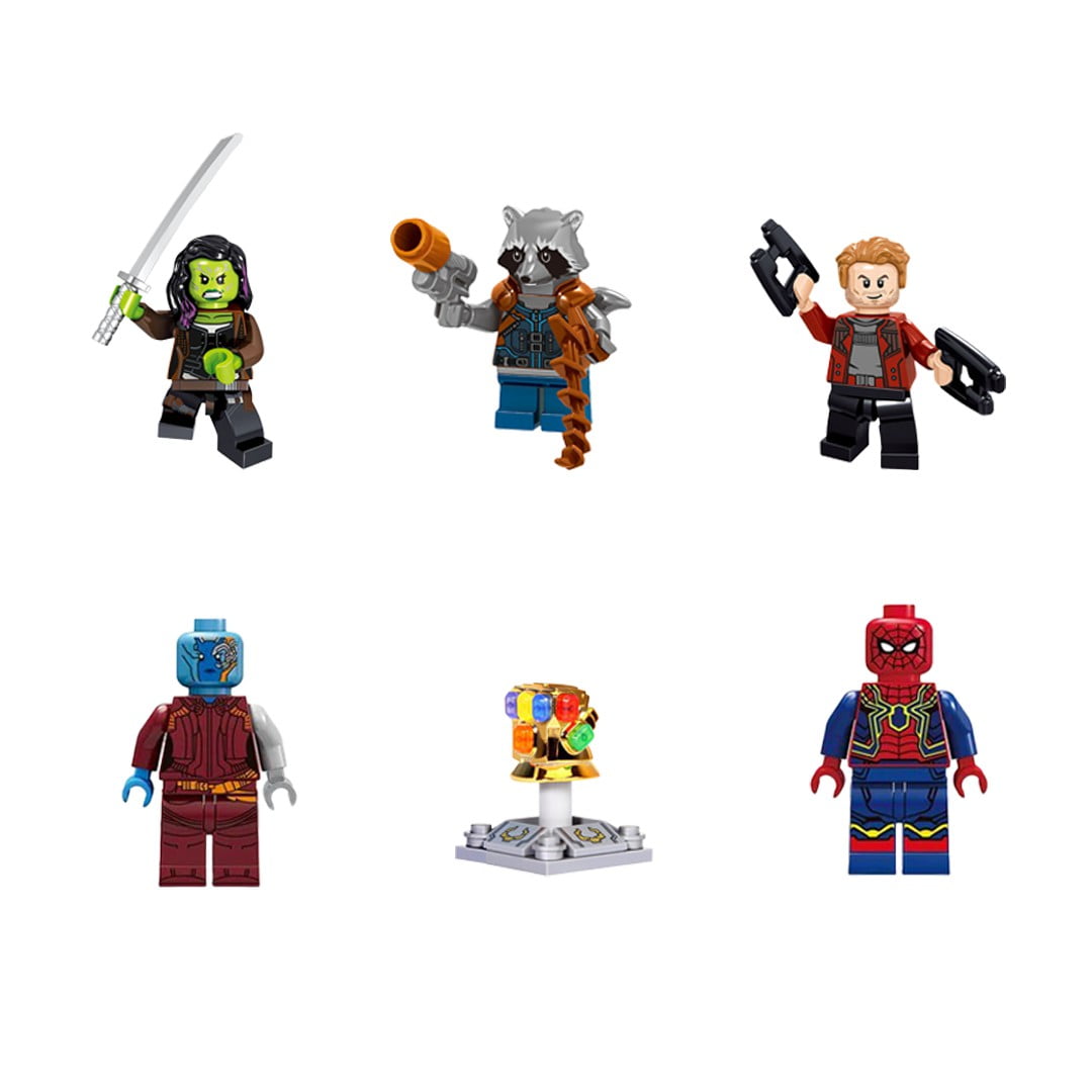 32PCS Superhero Action Figures Building Blocks Set – 1.77–2.95" Mini Collectible Toys with Hulk, Iron Man & More
