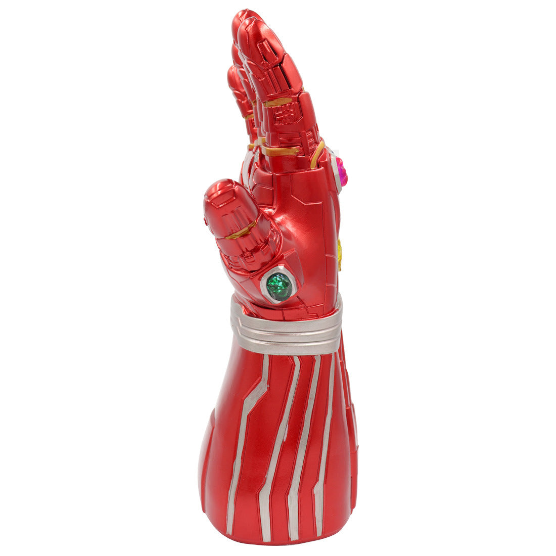 Iron Man Infinity Gauntlet Electronic Toy – Wearable Glove with LED Removable Infinity Stones for Kids
