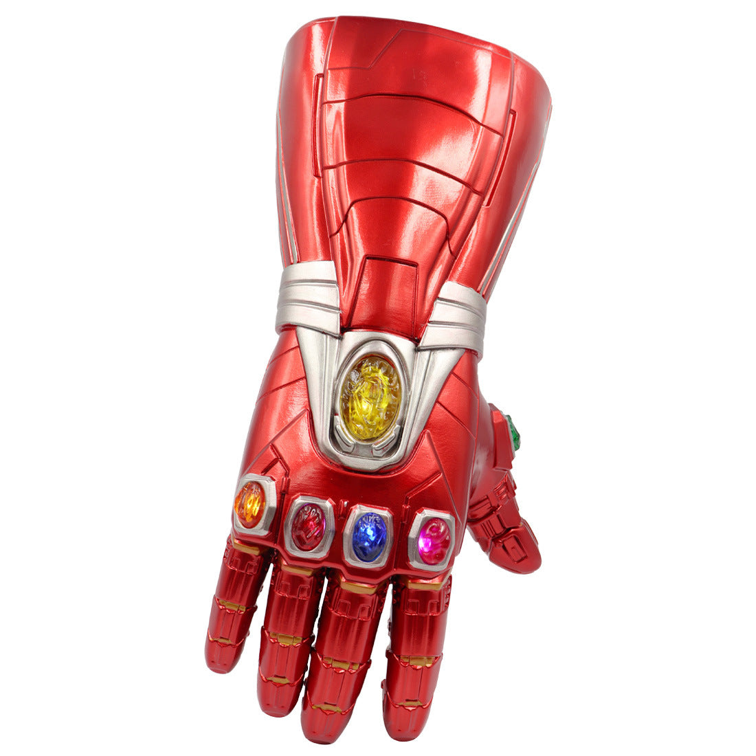 Iron Man Infinity Gauntlet Electronic Toy – Wearable Glove with LED Removable Infinity Stones for Kids