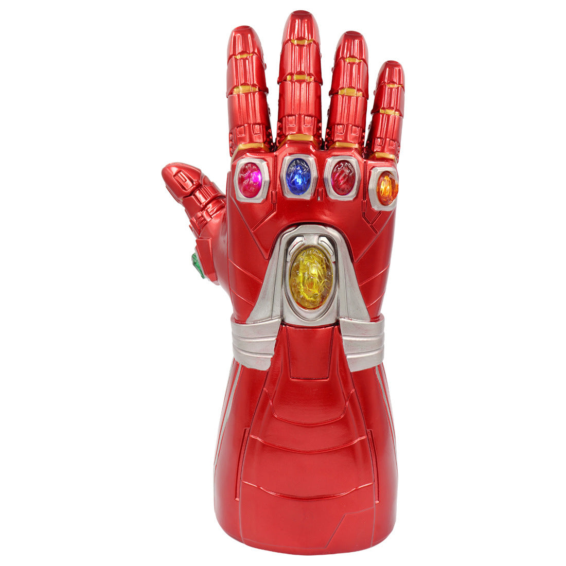 Iron Man Infinity Gauntlet Electronic Toy – Wearable Glove with LED Removable Infinity Stones for Kids