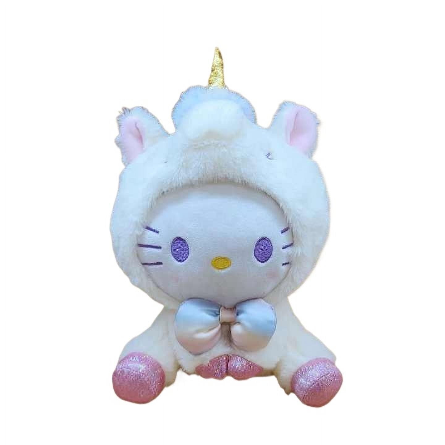 Sanrio Hello Kitty Unicorn Plush Toy Set – 6 Pcs Cute Kawaii Stuffed Animals, 6” Collectible Gifts for Kids & Fans