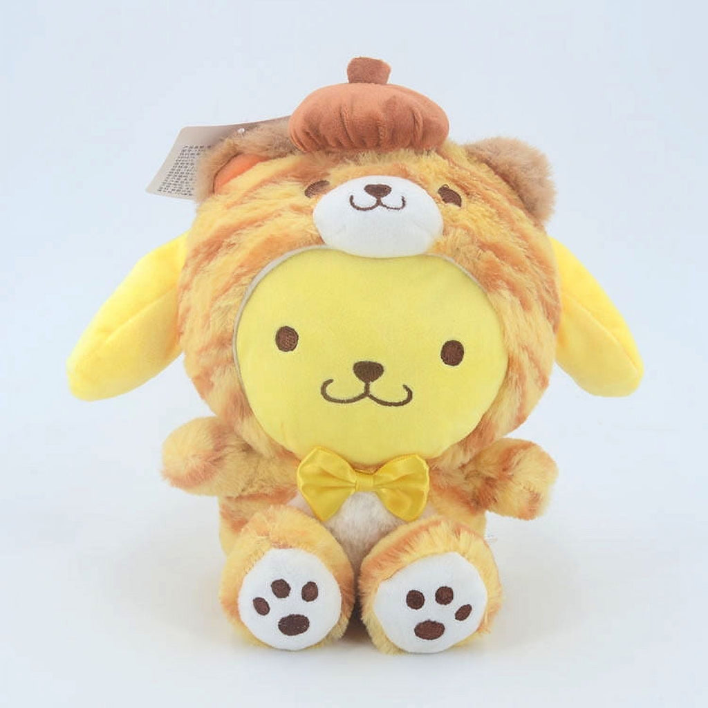 5PCS Sanrio Plush Toy Set – 8" Hello Kitty, Kuromi, Cinnamoroll & My Melody Plush Dolls for Girls & Fans