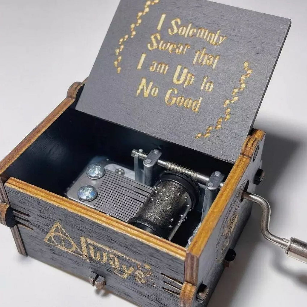 Harry Potter Wind-Up Black Music Box