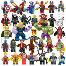 32PCS Superhero Action Figures Building Blocks Set – 1.77–2.95" Mini Collectible Toys with Hulk, Iron Man & More
