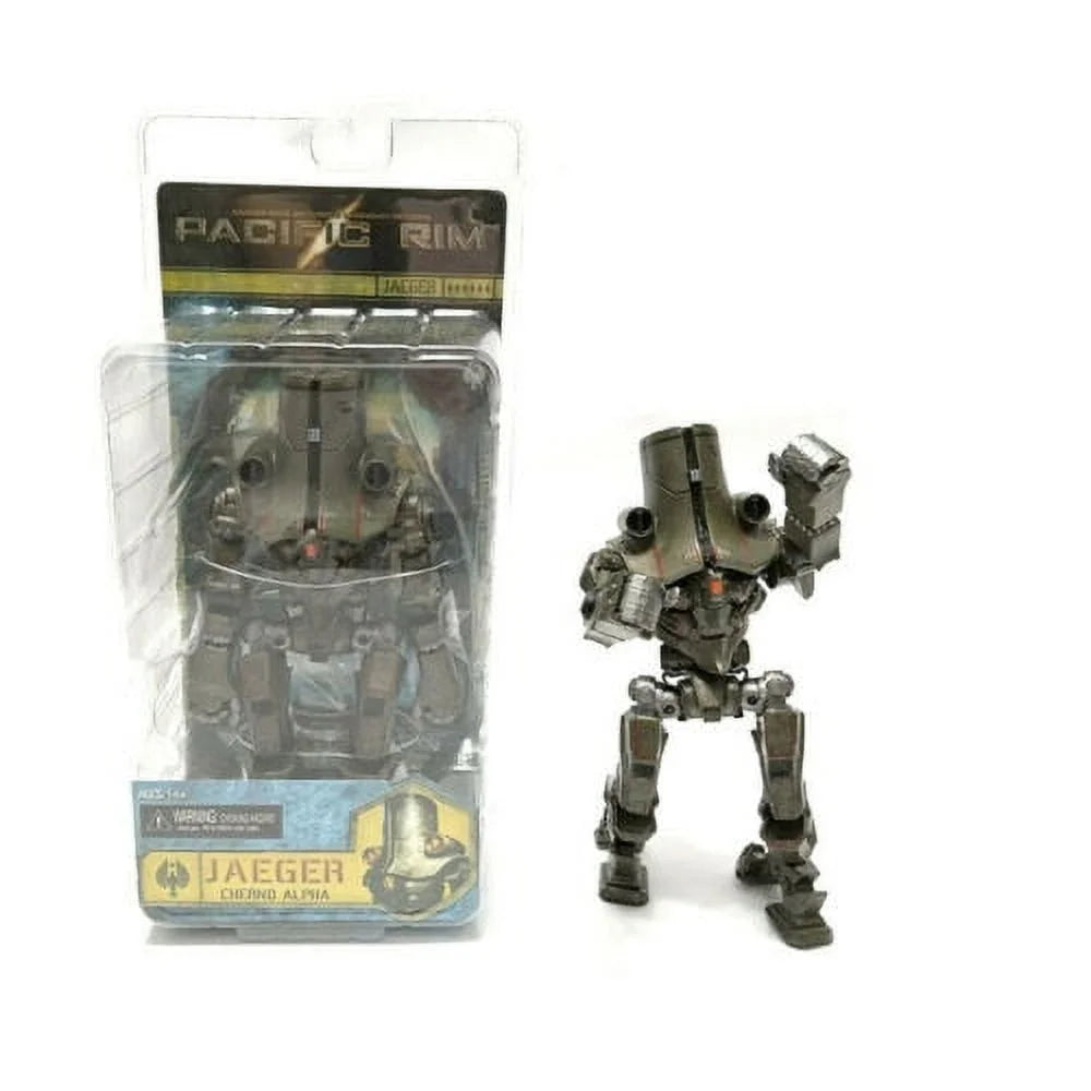 Pacific Rim Cherno Alpha Jaeger Action Figure – Movable Joint 7" PVC Robot Model, Collectible Toy for Kids & Adults