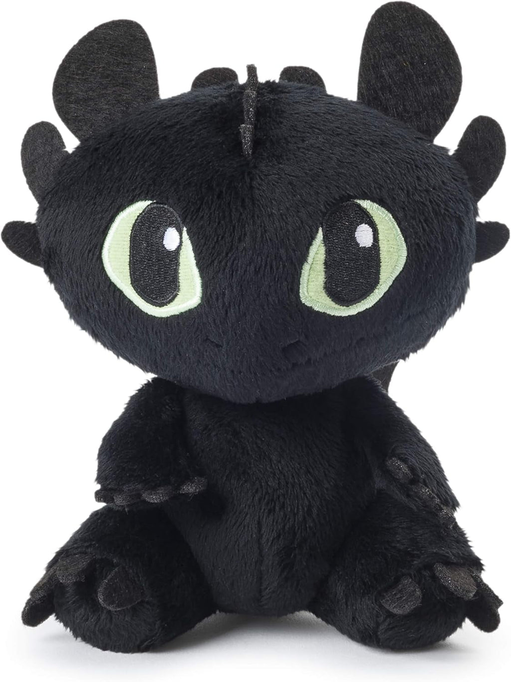 11" Toothless Night Fury Plush Toy – How to Train Your Dragon Stuffed Animal Collectible