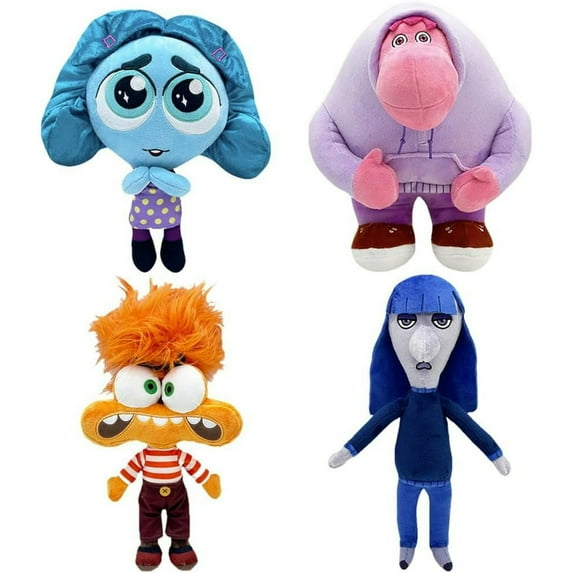 Inside Out 2 Ennui Plush Toy – 11.3" Soft Stuffed Doll Collectible for Kids Ages 3+