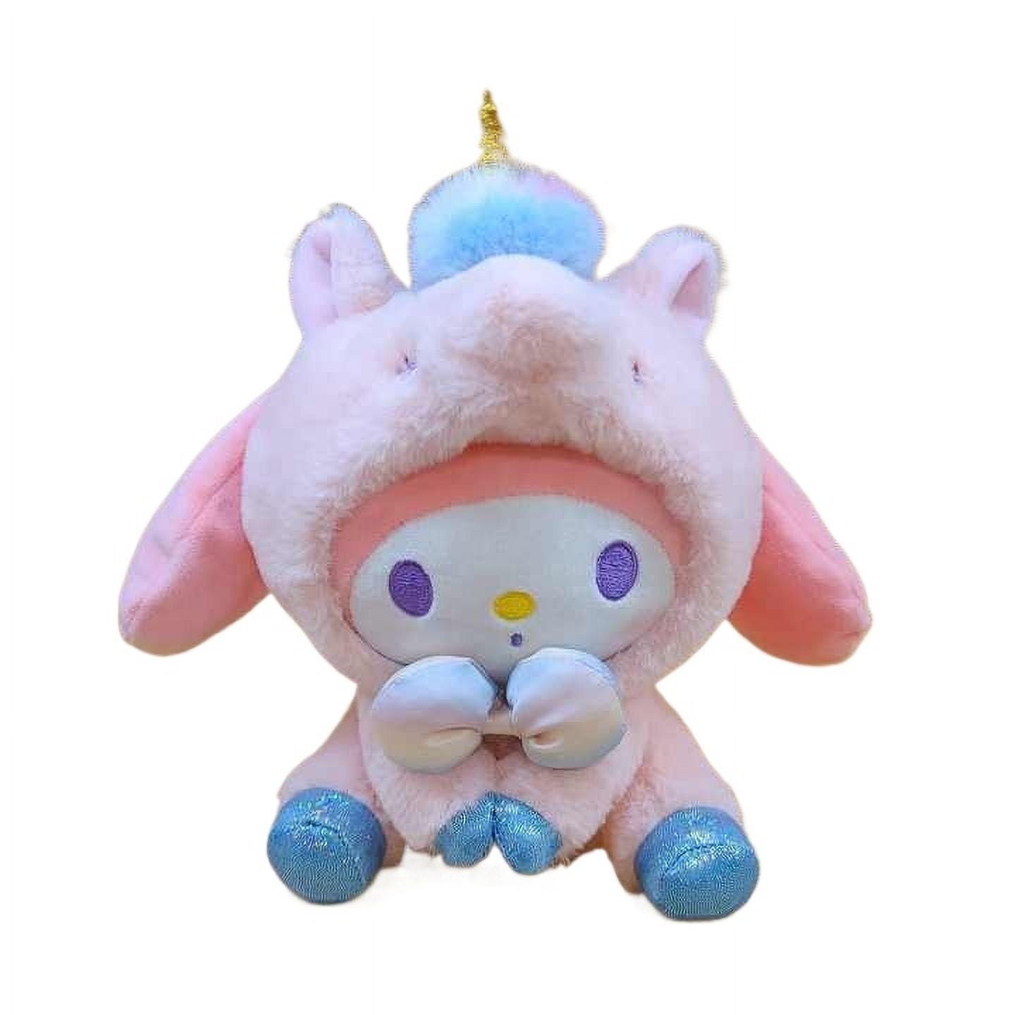 Sanrio Hello Kitty Unicorn Plush Toy Set – 6 Pcs Cute Kawaii Stuffed Animals, 6” Collectible Gifts for Kids & Fans