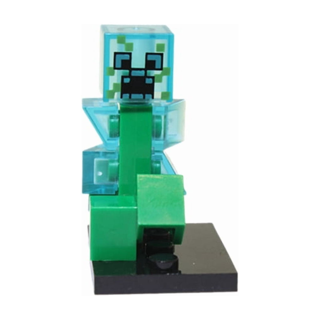 30PCS Minecraft Action Figures Set – 1.77" Mini Figure Playset with Steve, Creeper, Diamond, Wolf & Accessories