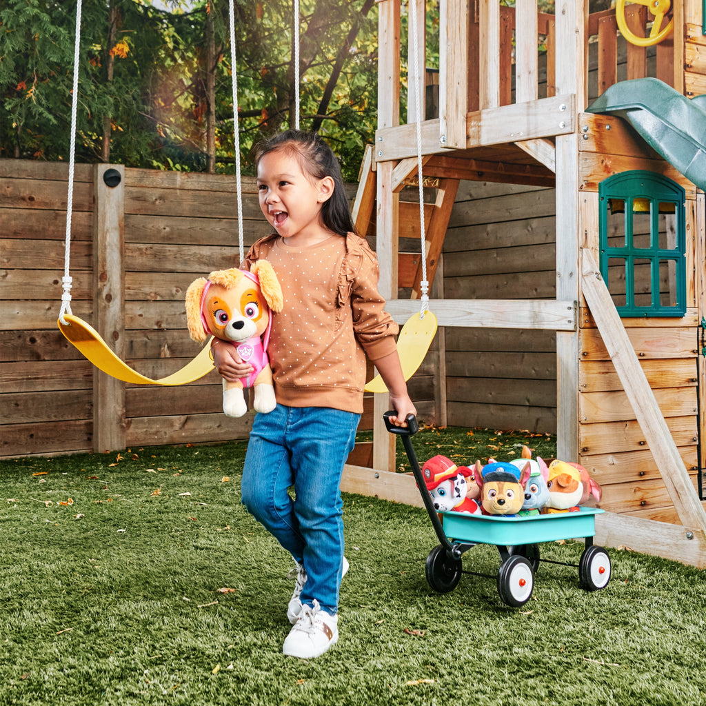 GUND Official PAW Patrol Rubble Plush Toy – 6" Soft Stuffed Animal in Yellow Construction Uniform for Kids Ages 1+