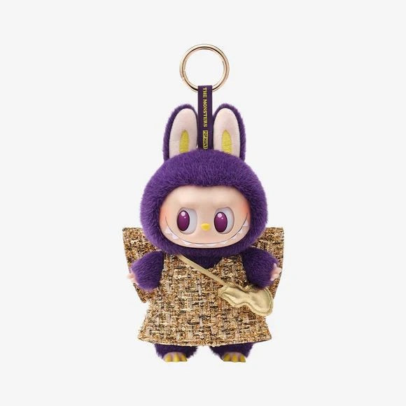 POP MART Labubu × PRONOUNCE Wings of Fortune Vinyl Plush Hanging Card – Authentic Collectible