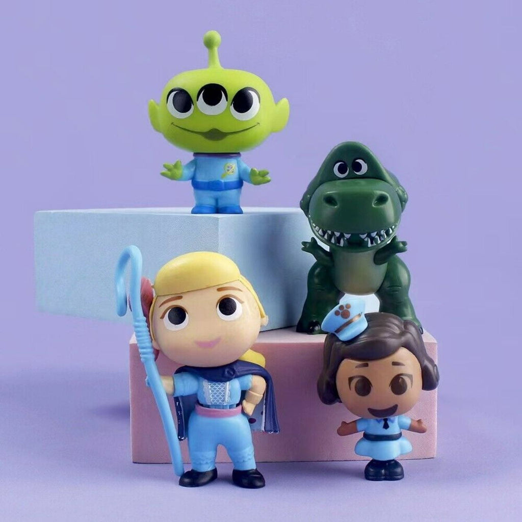 Toy Story 4 Action Figure Set – 10 PCS Woody, Buzz Lightyear, Jessie & Friends Kids Gift Collection