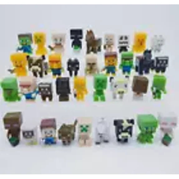 Mini Minecraft Action Figures – 36 Piece Collectible Toy Set