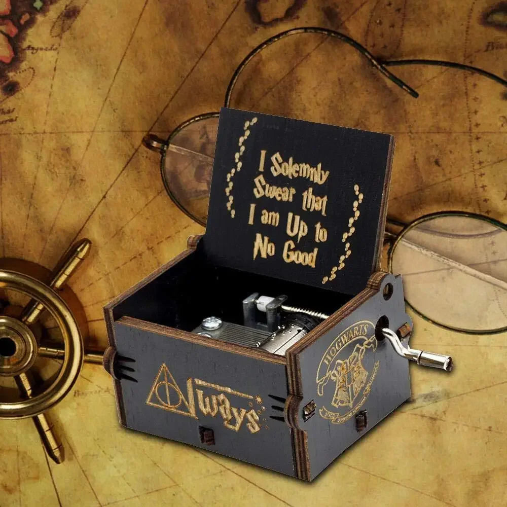Harry Potter Wind-Up Black Music Box