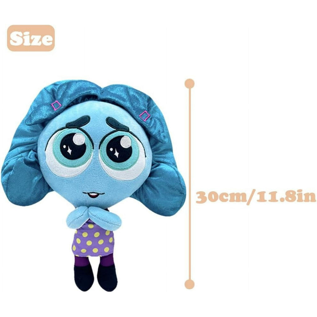 4Pcs Inside Out 2 Plush, Cartoon Inside Out Plushies Dolls Ennui, Fear, Envy, Embarrassment Soft Stuffed Plush Toys, Inside Out 2 Movie Collectible Figures, Kids Toys for Ages 3 Up Gifts