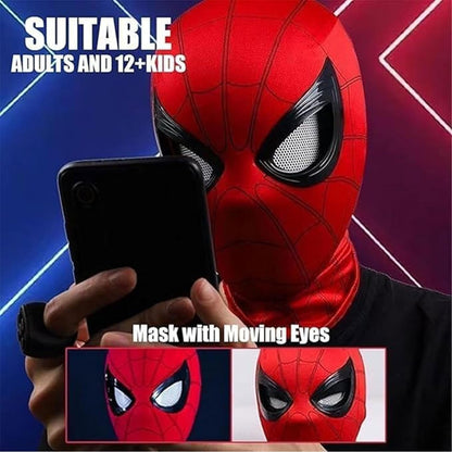 Spider-Man 1:1 Wearable Mask – Remote Control Blinking Eyes Collectible