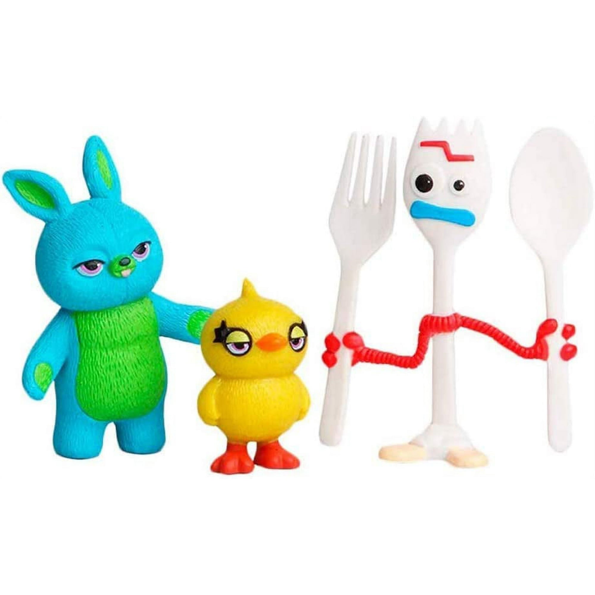 Toy Story 7-Piece Action Figure Set – Woody, Buzz Lightyear, Jessie & Rex | Kids Gift & Party Cake Toppers