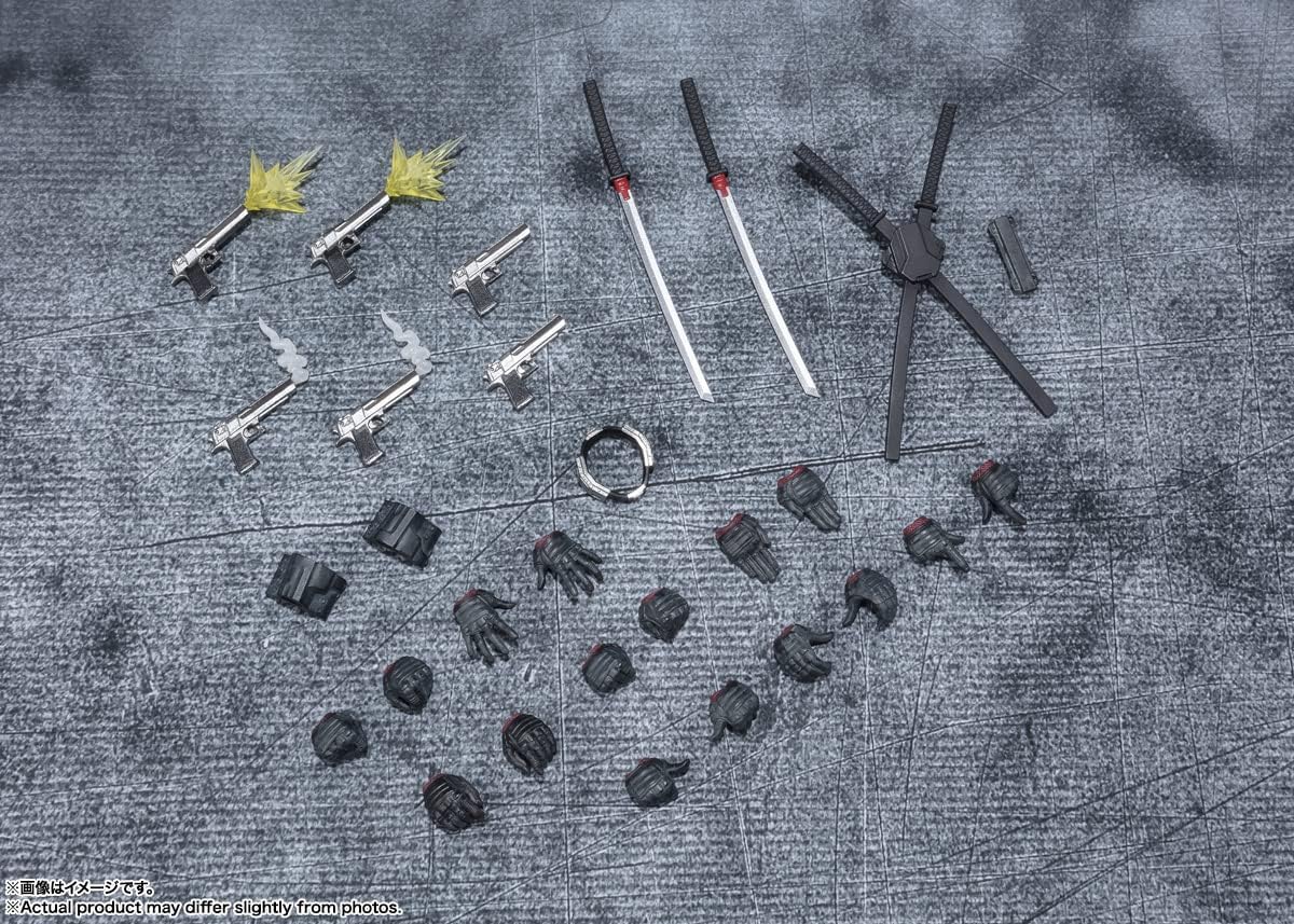 Deadpool Action Figure – S.H. Figuarts Collectible Figurine with Moveable Joints | High-Quality Anime Model Toy