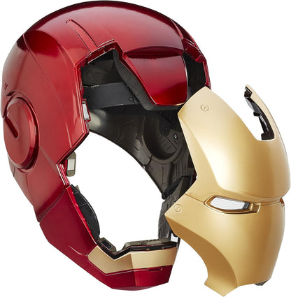Man MK5 Helmet – 1:1 Wearable Gold Collectible Mask with LED & Sound