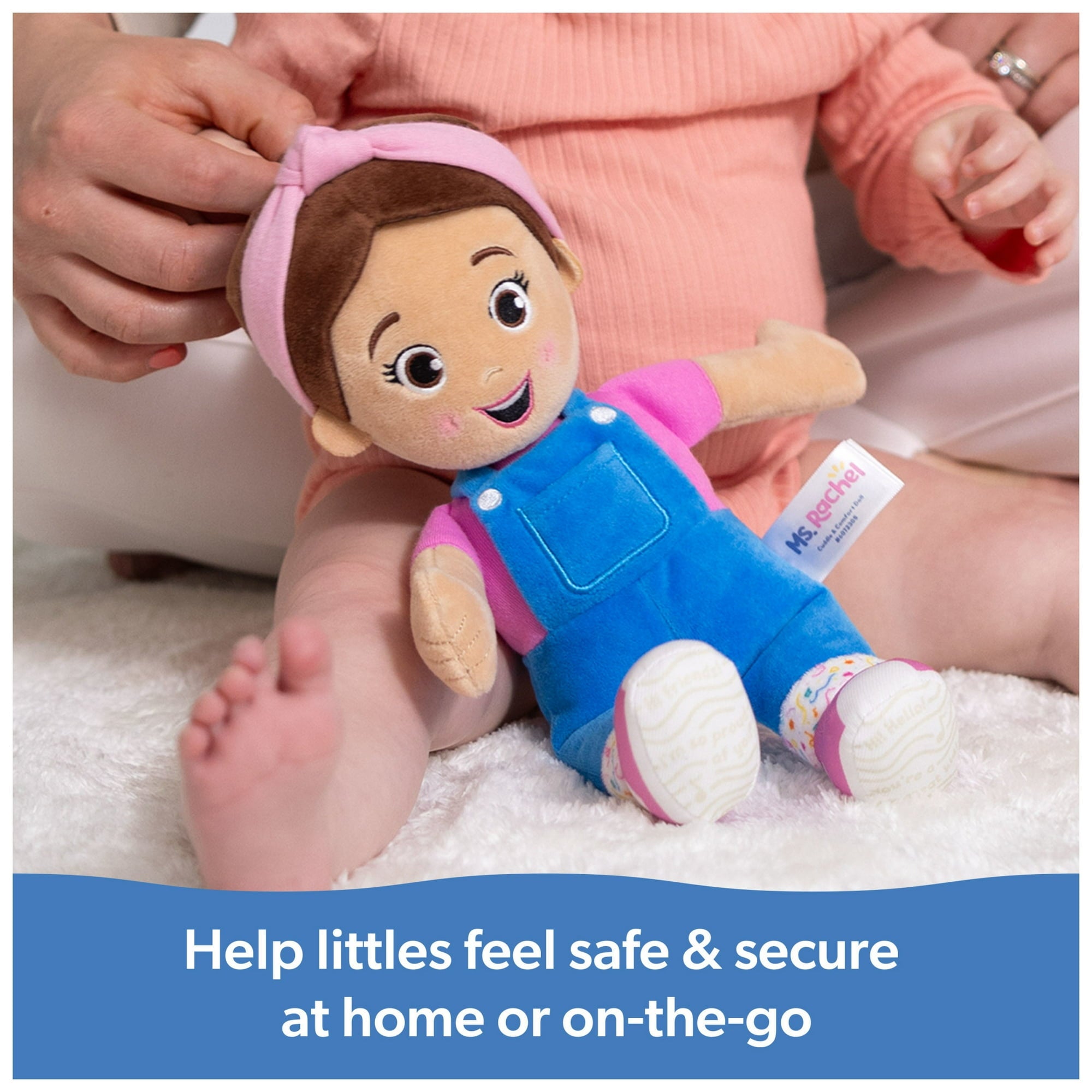 Soft Baby Learning Plush Doll – 11" Peekaboo & Clapping Developmental Toy for Infants & Toddlers