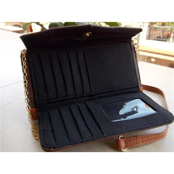 Harry Potter Hogwarts PU School Badge Wallet Bag Package Christmas Gift