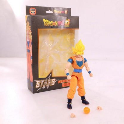 Dragon Ball Super Gogeta Super Saiyan Yellow Hair Figure – 6.7" Collectible Anime Statue