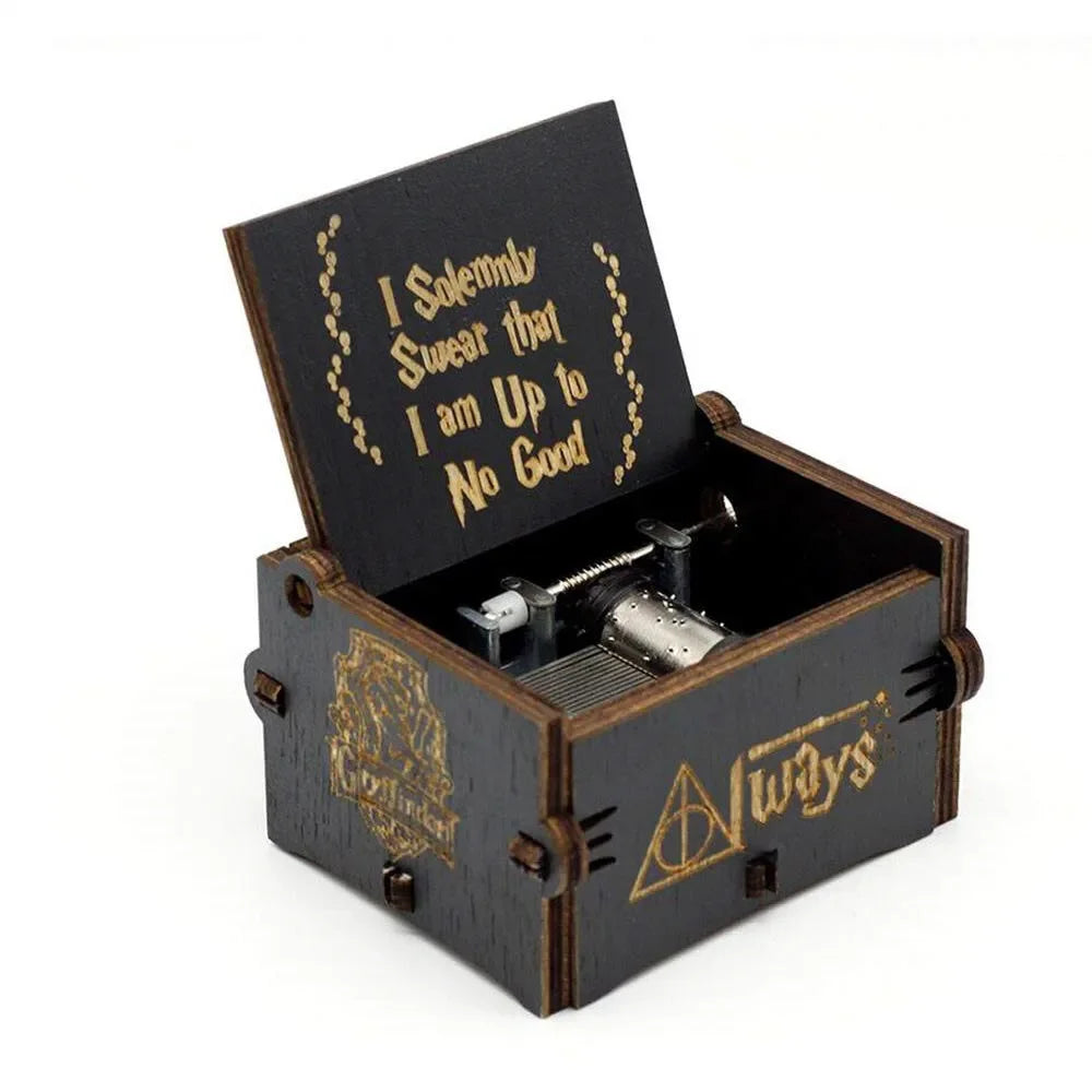 Harry Potter Wind-Up Black Music Box