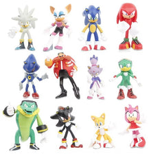 Sonic the Hedgehog 2nd Gen Action Figures – 12-Piece Collectible Set, 2.5" Toys