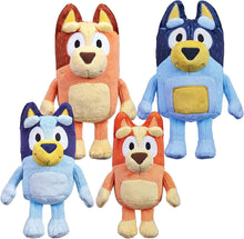 Bluey Heeler Family Plush Toy Set – 4-Piece Bluey, Bingo, Bandit & Chilli Stuffed Animals (7–8")