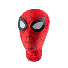 Spider-Man Red & White Polyester Mask – Breathable Lightweight Halloween & Masquerade Costume Accessory