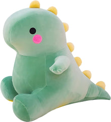 Cute Fat Dinosaur Plush Toy – 8" Green Soft Stuffed Animal Plushie for Kids, Boys & Girls