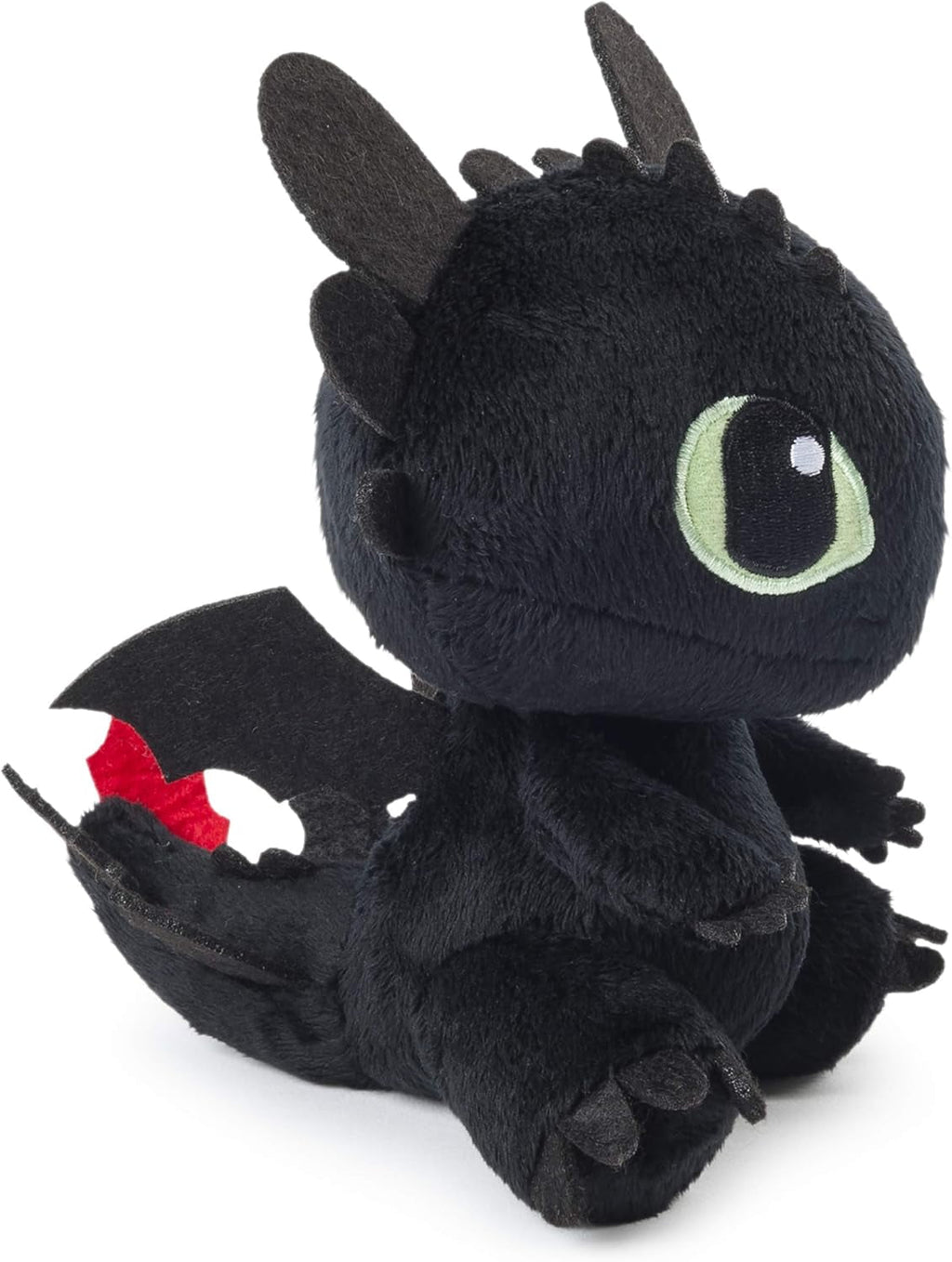 11" Toothless Night Fury Plush Toy – How to Train Your Dragon Stuffed Animal Collectible
