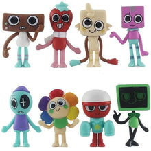 Dandy's World 8-Piece Collectible PVC Figure Set – 3.3" Cute Toys for Fans, Gifts & Home Décor