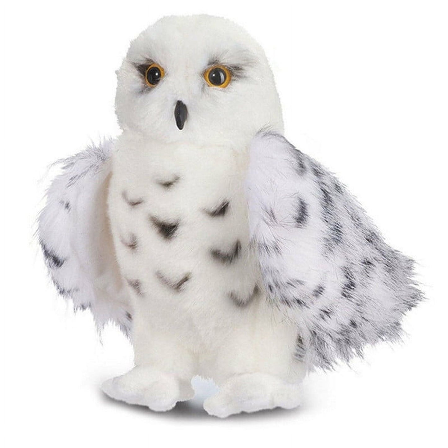 Douglas Wizard Snowy Owl Plush – Soft & Cuddly Stuffed Animal Pillow Doll for Kids