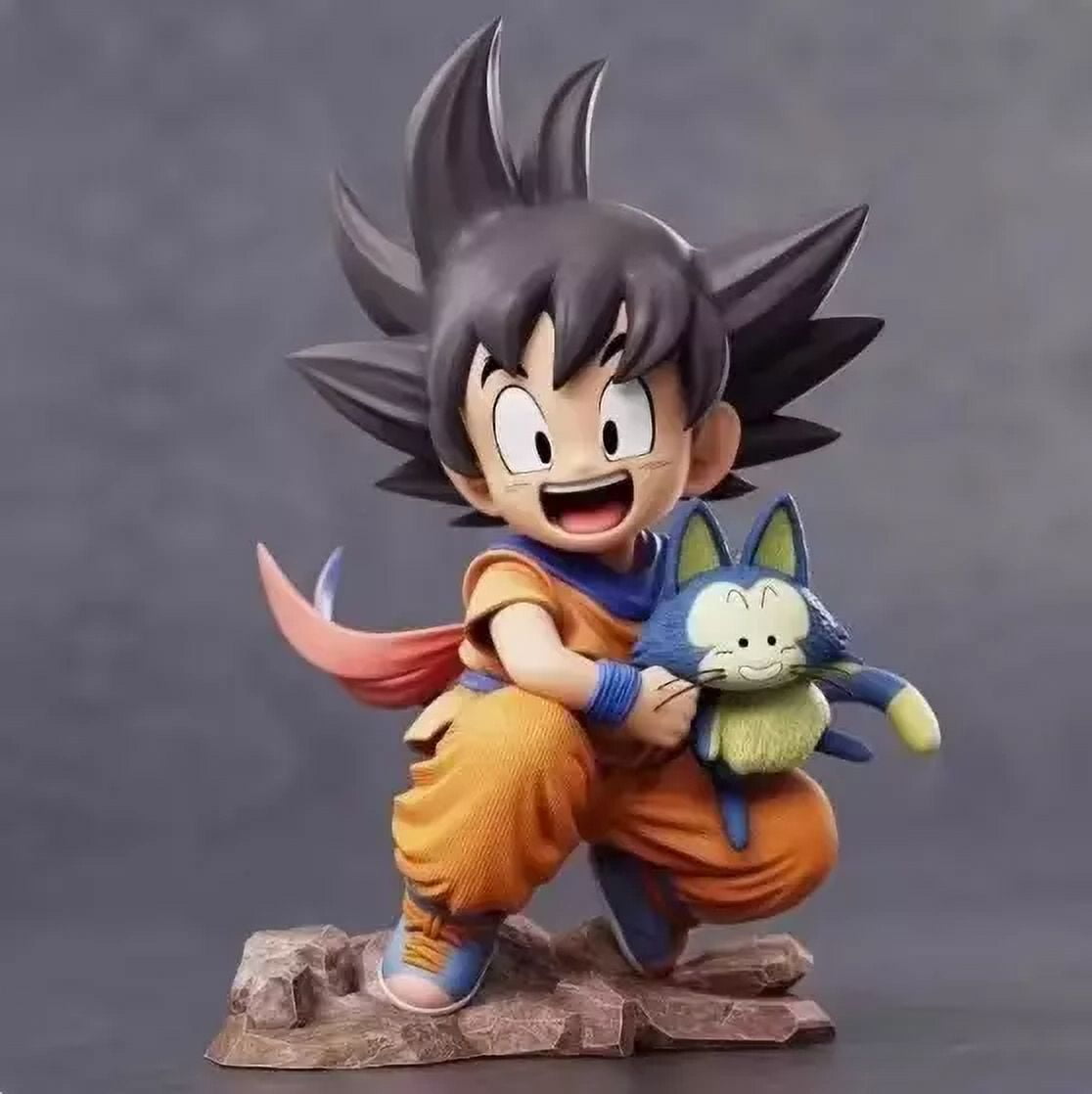 Dragon Ball Little Goku with Puer Ya Mu Tea – 4" PVC Collectible Figure in Box