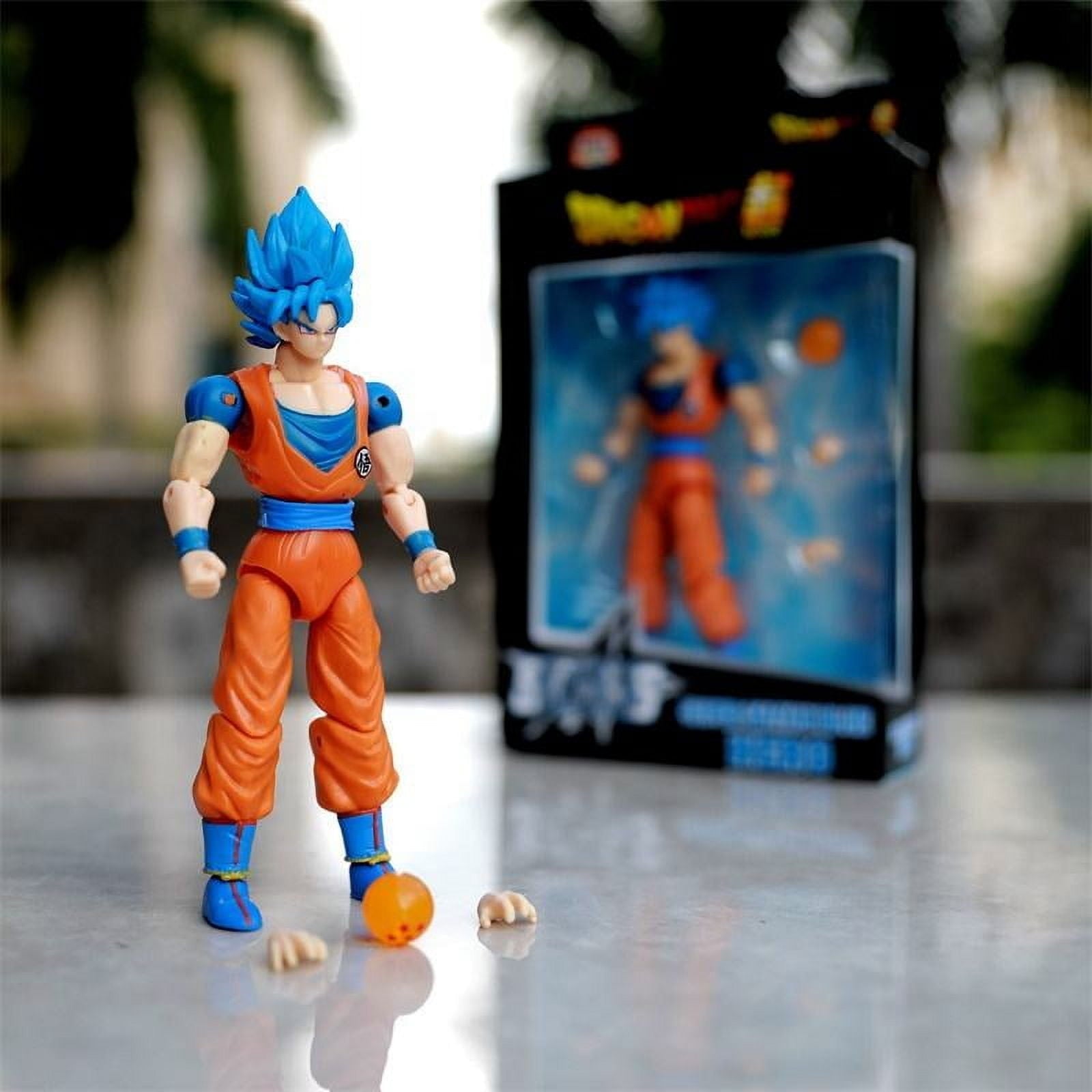 Dragon Ball Super Gogeta Super Saiyan Yellow Hair Figure – 6.7" Collectible Anime Statue