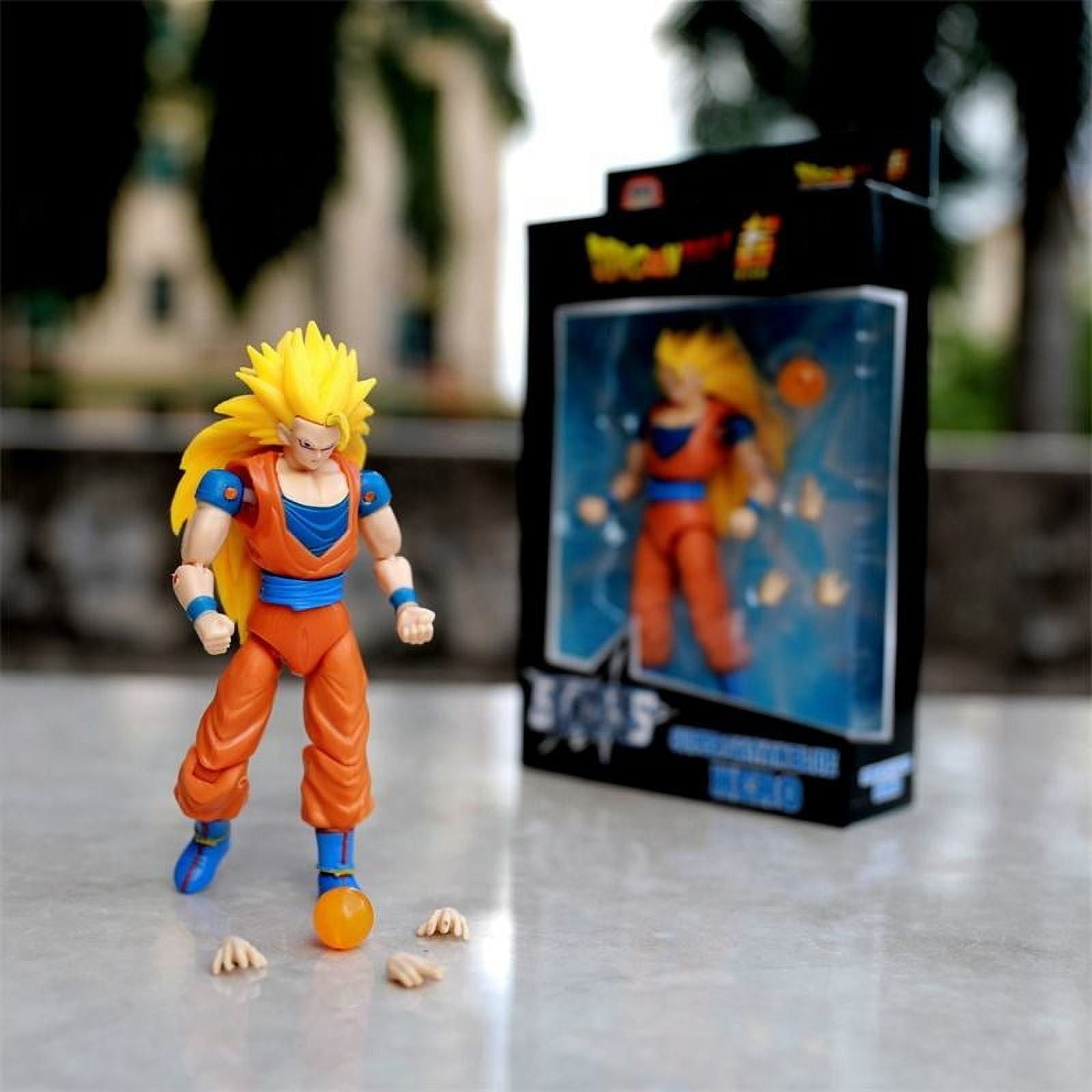 Dragon Ball Super Gogeta Super Saiyan Yellow Hair Figure – 6.7" Collectible Anime Statue