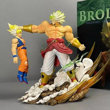 Dragon Ball Z Broly vs Goku Figure – 8" Collectible Anime Battle Statue with Box