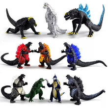 Godzilla King of the Monsters Shin Mechagodzilla Figures Set – 10-Piece Kaiju Toy Collection, Party Gift