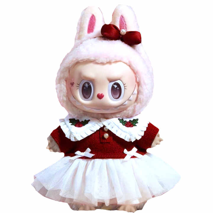 Mokoko Twinkly Fairy Tale Plush Pendant Dupe – 6.7" Collectible Doll with Keychain Clip (Dupe)