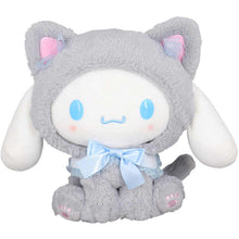 9-Inch Sanrio Plush Toys – Hello Kitty, Kuromi, Cinnamoroll & My Melody Plush Pillow (Grey) | Soft Collectible Gift