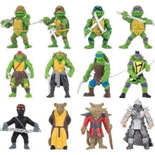 Teenage Mutant Ninja Turtles Action Figure Set – 12 PCS Mini TMNT Toys & Cake Toppers (2”)