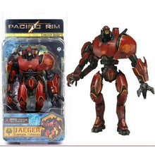 Pacific Rim Crimson Typhoon Jaeger Action Figure – 7" Red Robot Model Collectible Toy, Durable PVC for Kids & Fans