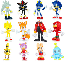 12-Pack Sonic the Hedgehog Mini Action Figures – 2.3" Collectible Toys for Kids & Fans