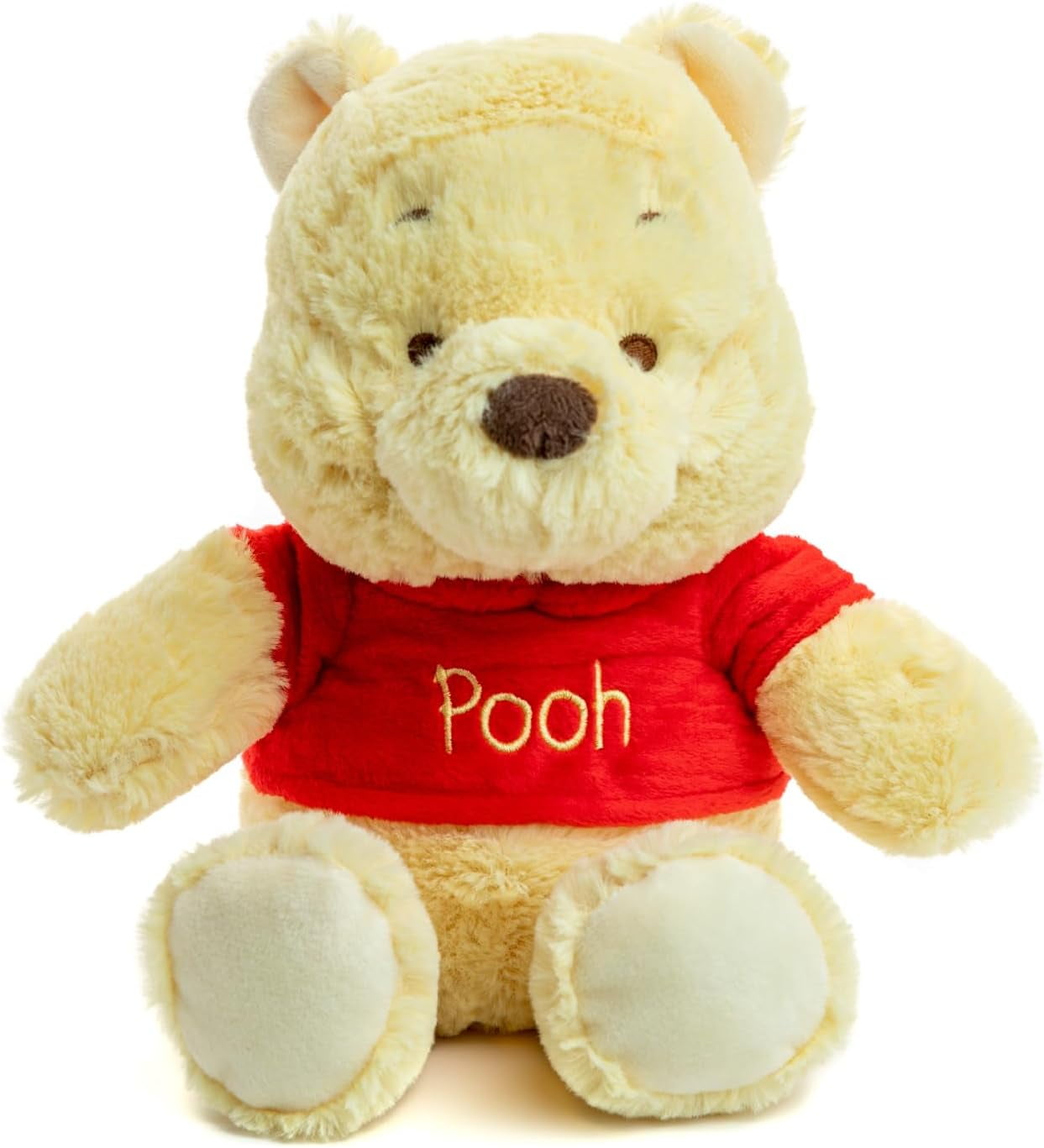 Baby Winnie the Pooh & Friends 9" Plush Toy – Soft Stuffed Animal with Jingle & Crinkle Sounds, Safe for All Ages