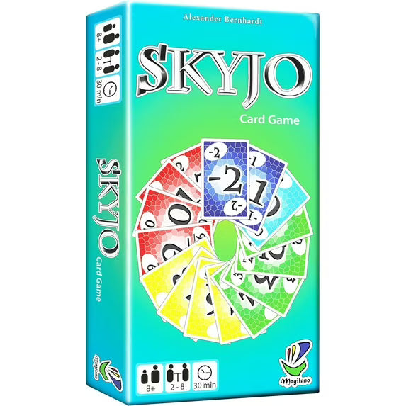 Magilano Skyjo Card Game – The Ultimate Family & Party Game, 2–8 Players, Ages 8+